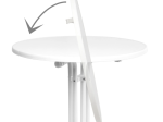 Statafel wit Ø 80cm