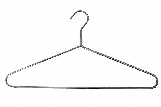 Kleerhanger RVS (per stuk)