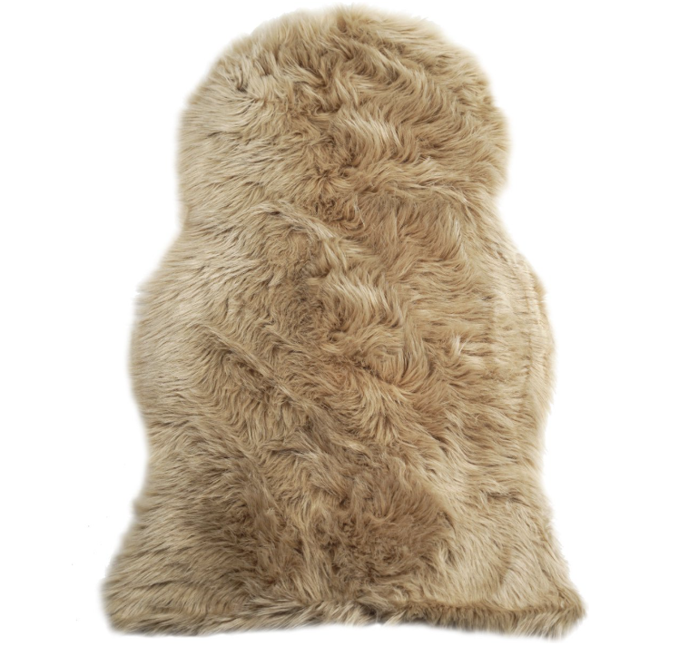 Schapenvacht lichtbruin