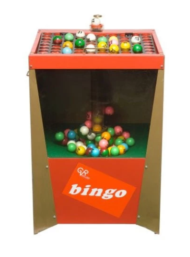 Bingo apparaat groot Bingo apparaat groot