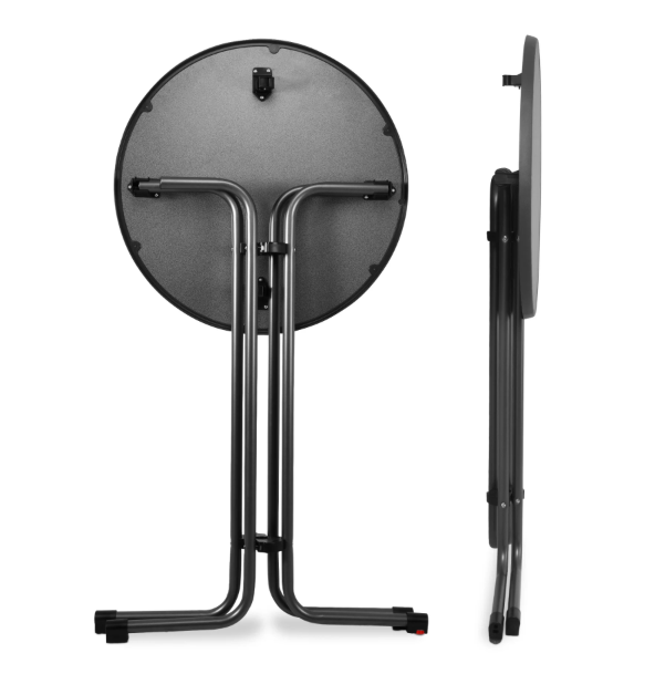 Statafel antraciet Ø 67cm