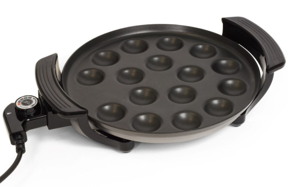Poffertjesplaat 16 dops (1800 Watt)