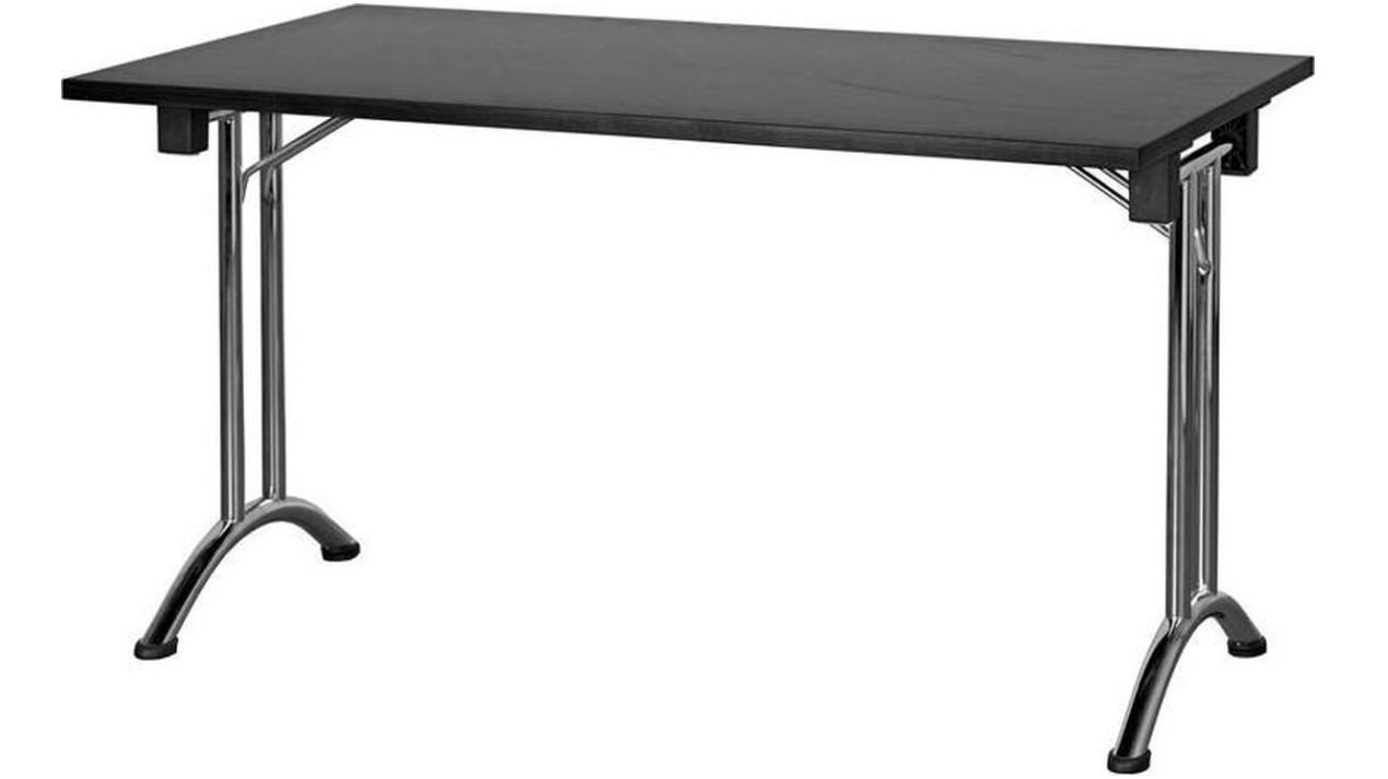 Vergadertafel Convent zwart eiken 140x80cm