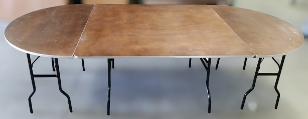 Tafel ovaal 292x140cm (10 pers)