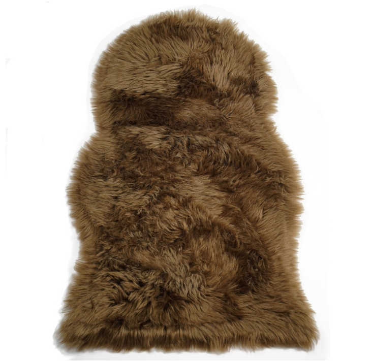 Schapenvacht donkerbruin