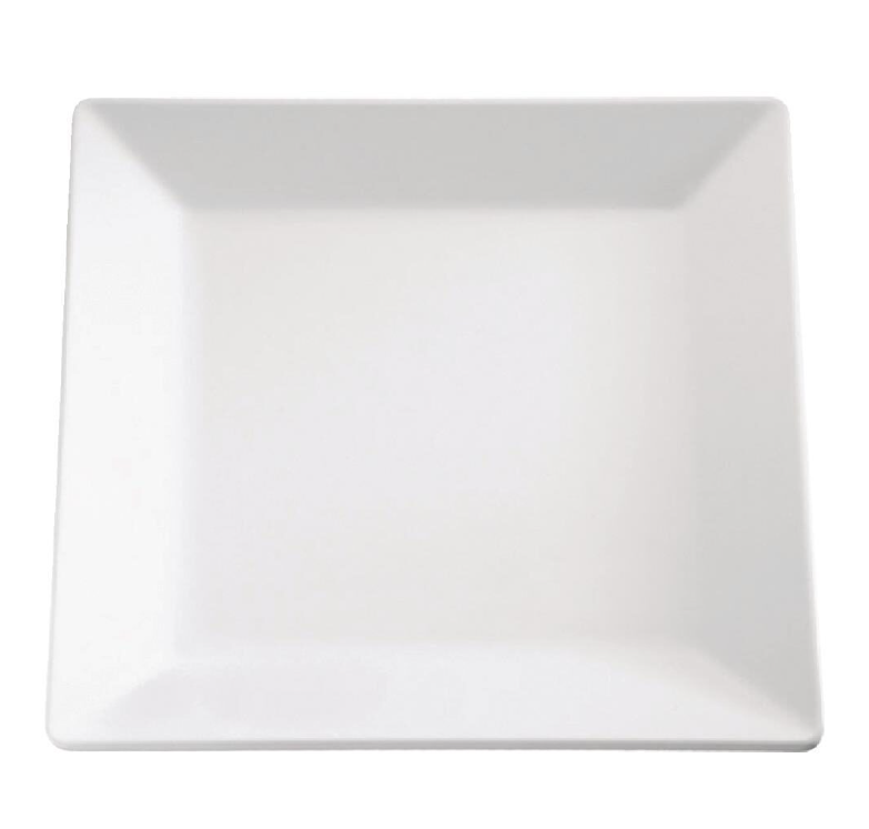 Melamine bord vierkant 21x21cm