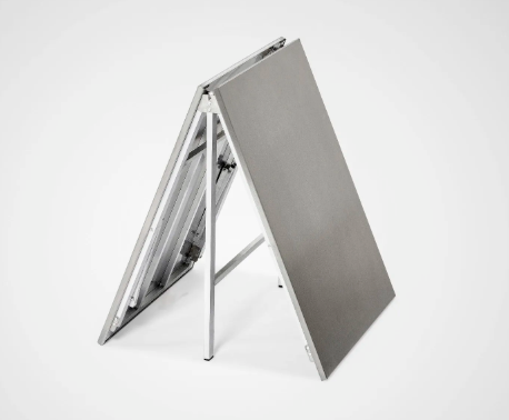 Buffet/werktafel RVS 200x80cm