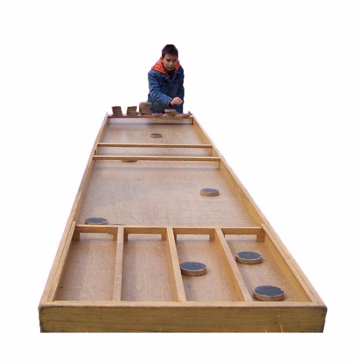 Sjoelbak XL 500x104cm