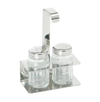 Peper en zout stel (in RVS houder)