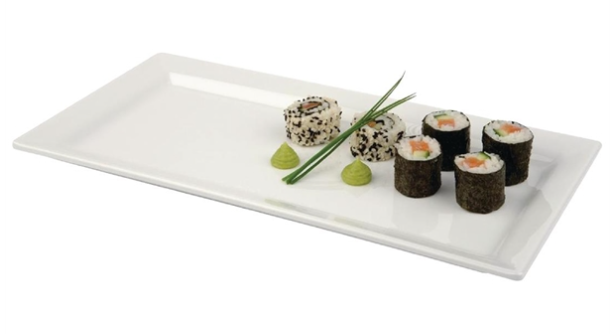 Melamine bord sushi 36x18cm