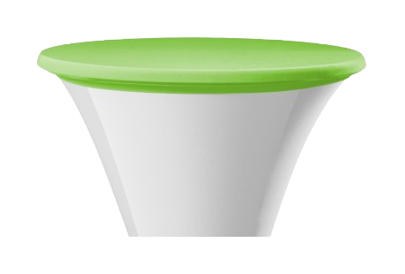 Topcover stretch lime groen