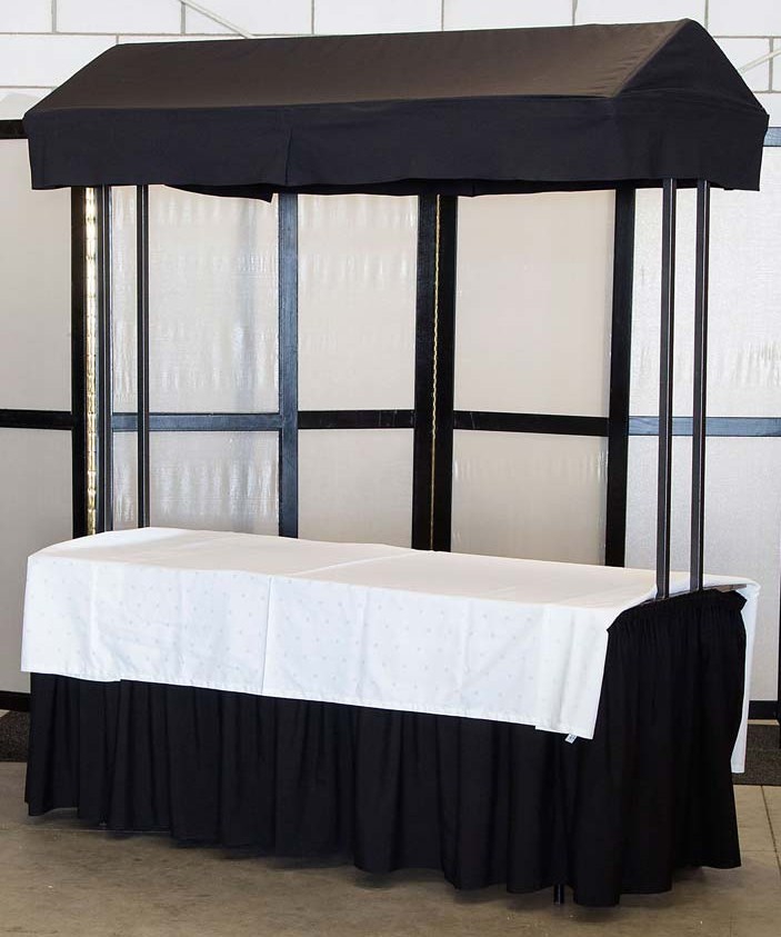 Marktkraam Party de Luxe 183x76cm