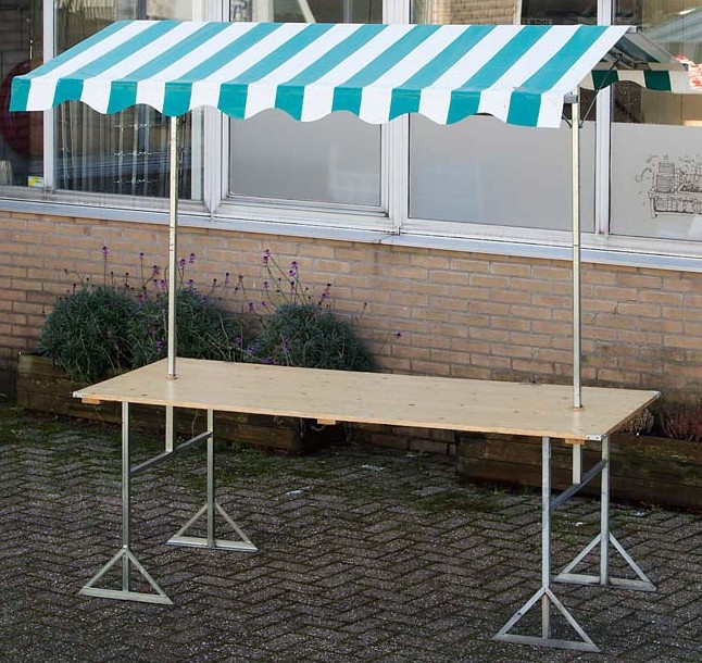 Marktkraam 200x80cm