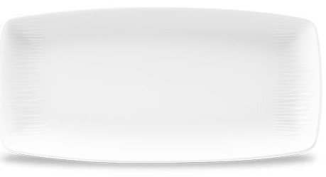 Bamboo schaal plat 29x14cm