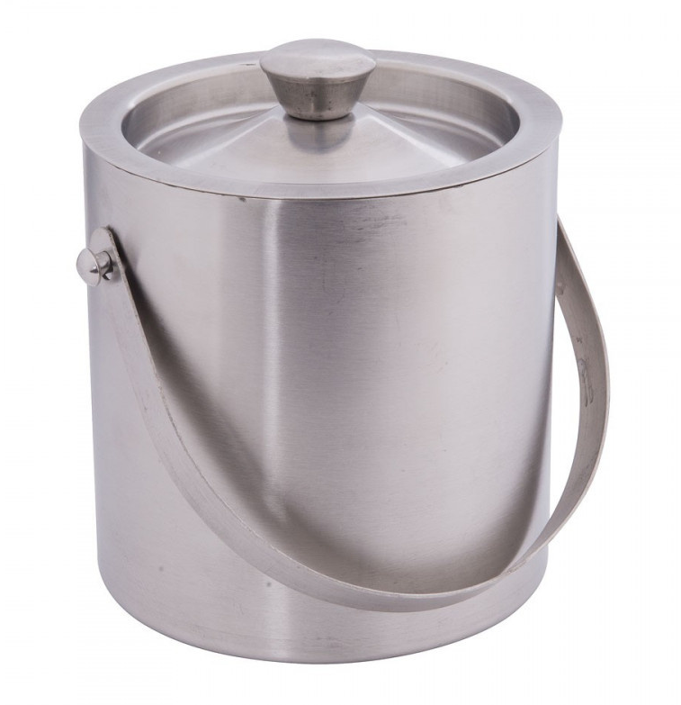 IJsklontjesemmer met deksel, RVS