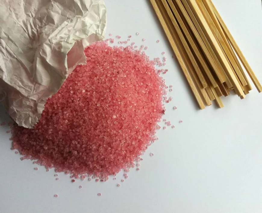 Emmer suikerspin ingrediënten (100 porties)
