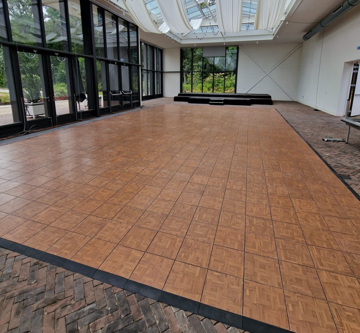 Dansvloer teak (per m²)