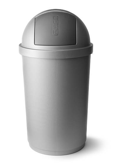 Afvalbak met deksel 50L