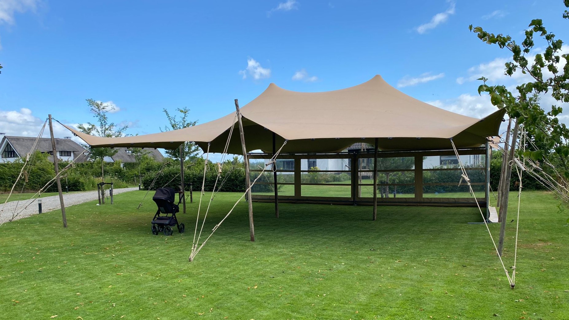 Stretchtent 10x10m