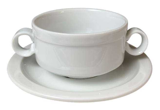 Sophie soepkom met schotel