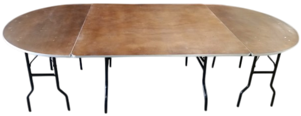 Tafel ovaal 280x140cm (10 pers)