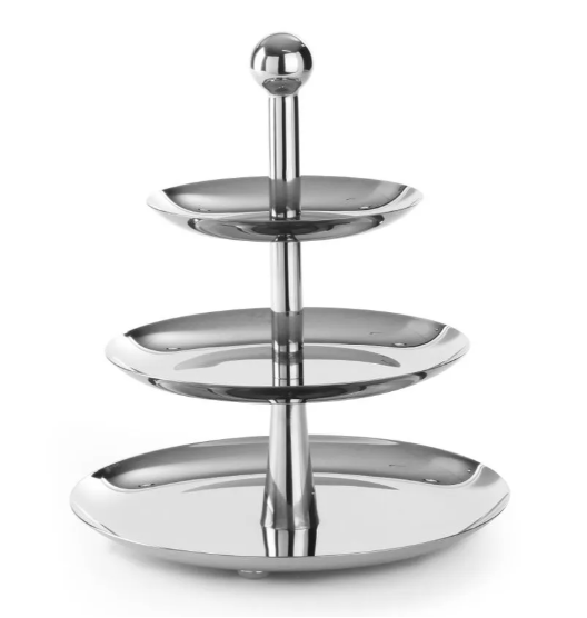 Etagère RVS (3 laags)