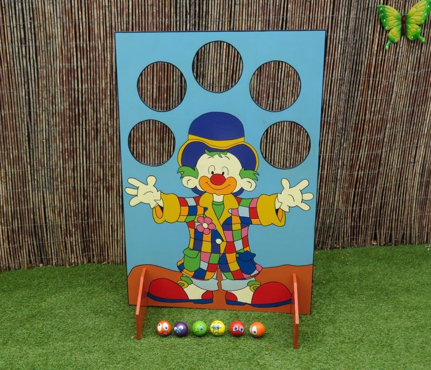 Bal gooien Clown