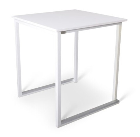 Terrastafel Times Square wit 70x70cm