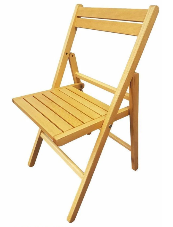 Klapstoel hout