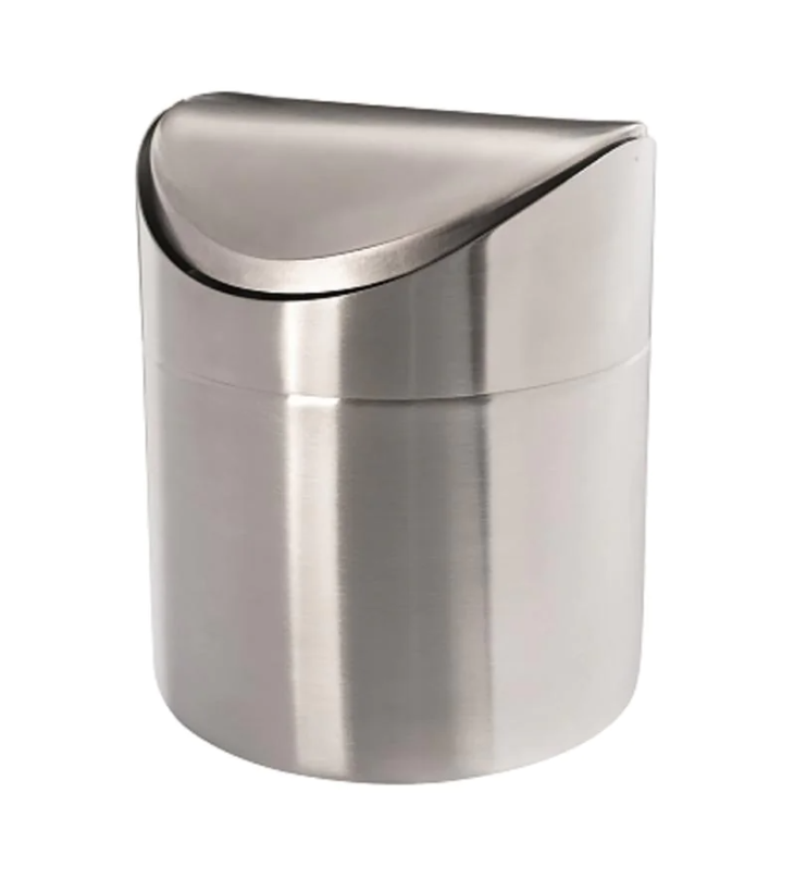 Tafel afvalbakje RVS