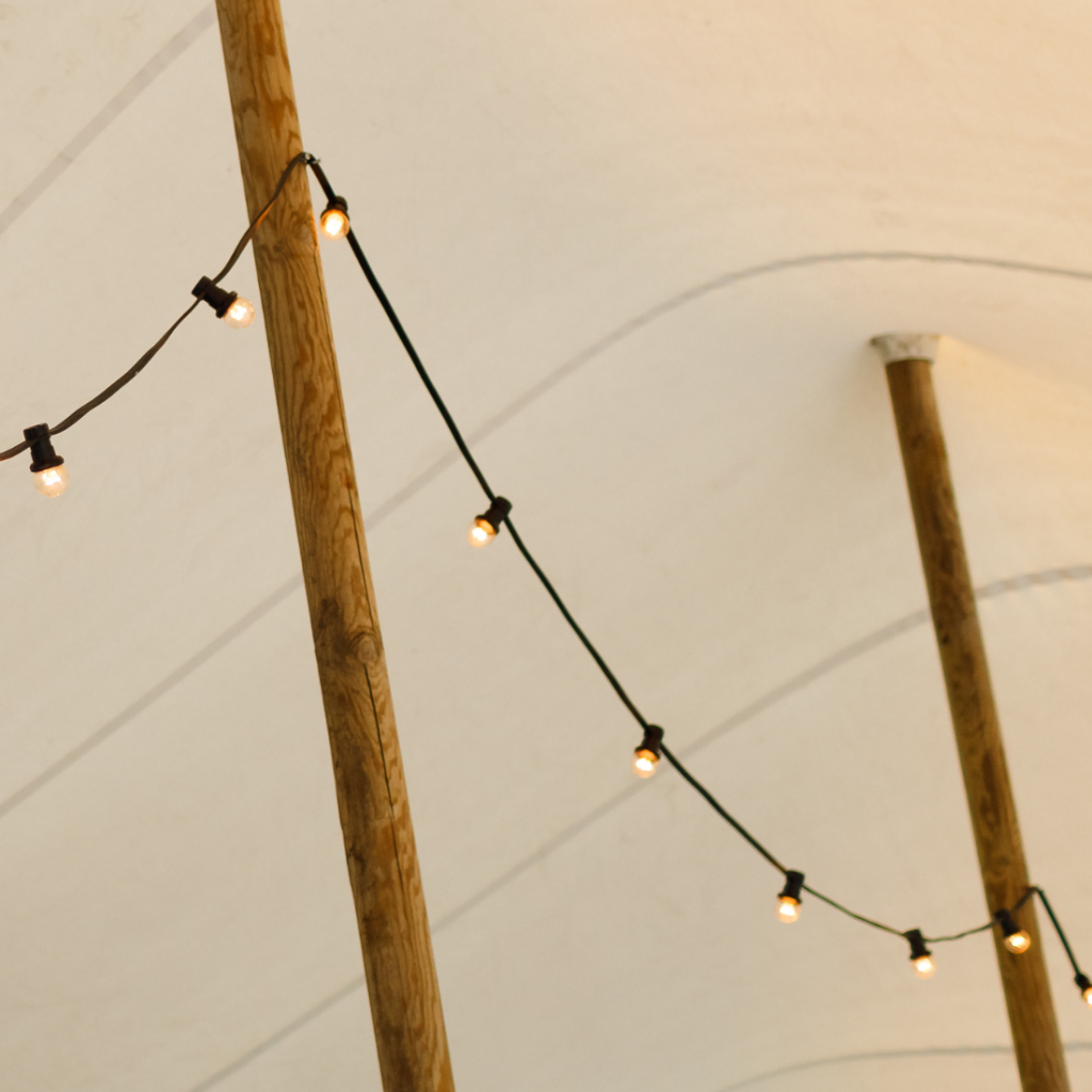 Prikkabel wit 5m (met 10 lampen)
