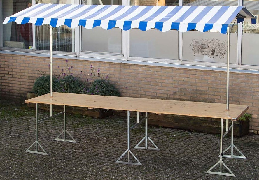 Marktkraam 300x80cm