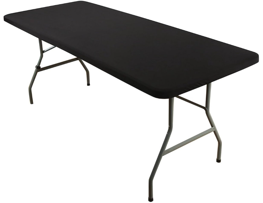 Tophoes stretch zwart (voor tafel 183x76cm)