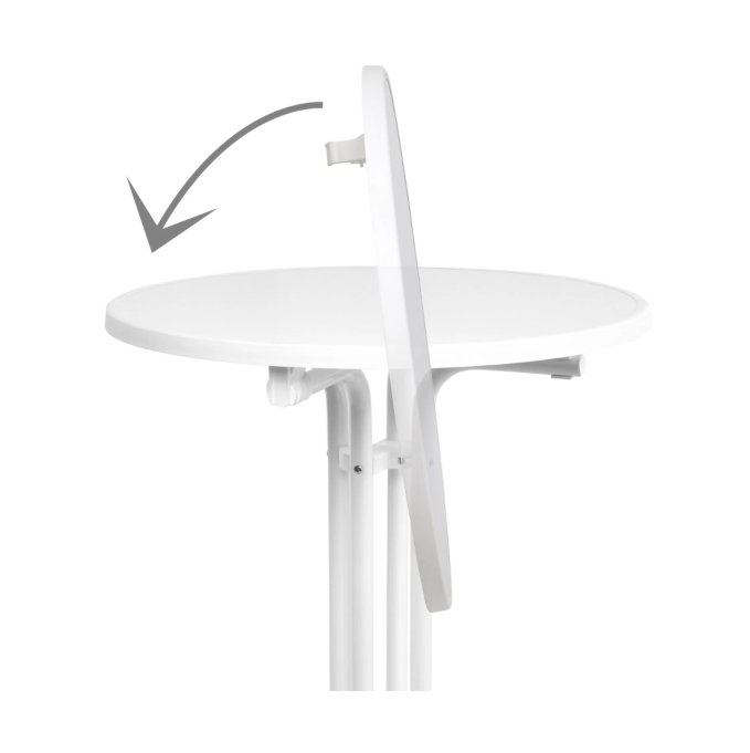 Statafel wit Ø 67cm