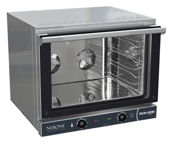 Heteluchtoven 1/1 GN, 4 roosters