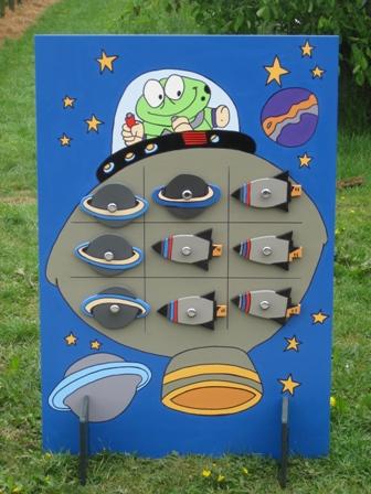 Kruisje rondje (space)