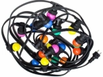 Prikkabel gekleurd 10m (met 20 lampen)