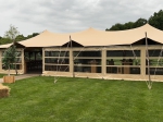 Zijwand stretchtent (per 5m)