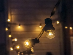 Prikkabel wit 5m (met 10 lampen)