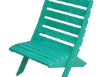 Strandstoel hout (diverse kleuren)