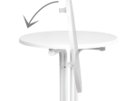 Statafel wit Ø 67cm