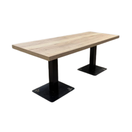 Tafel eiken vintage 183x75cm