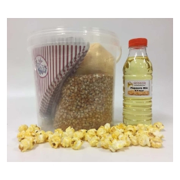 Emmer popcorn ingrediënten (100 porties)