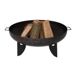 Vuurschaal 80cm (excl. hout)