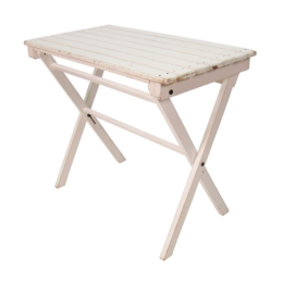 Bistro tafel hout wit
