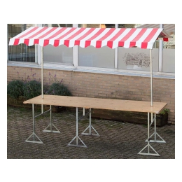 Marktkraam 250x80cm