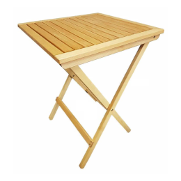 Terrastafel hout 70x70cm