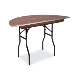 Tafel halfrond 140x76cm