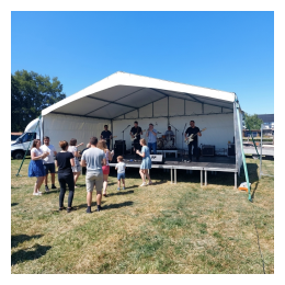 Podiumtent