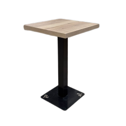 Statafel eiken vintage 70x70cm